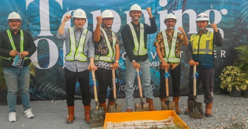 PPRO Sampurna Jaya Conduct the Topping Off of Westown View Apartment Project | KF Map – Digital Map for Property and Infrastructure in Indonesia